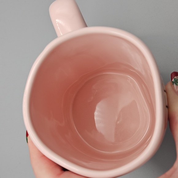 Rae Dunn Artisan Collection Pink "Jelly Bean" Mug - Picture 5 of 6